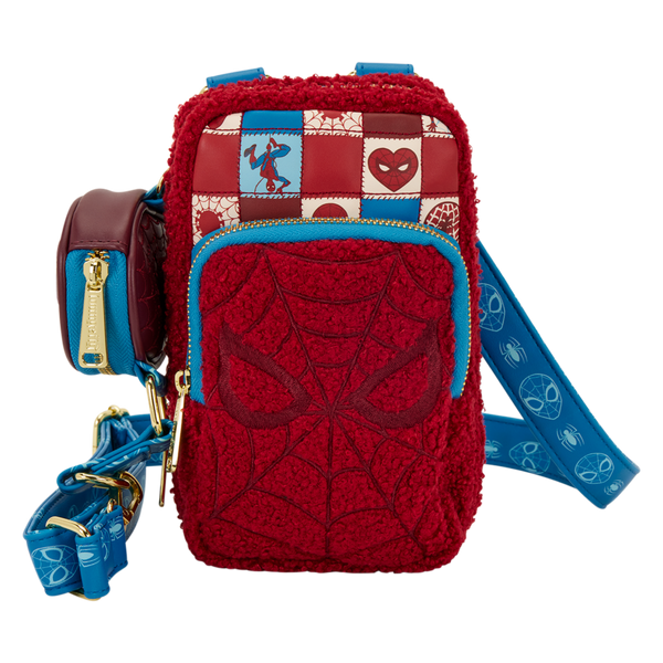 Marvel Comics - Spider-Man Cell Phone Crossbody Bag with Coin Purse