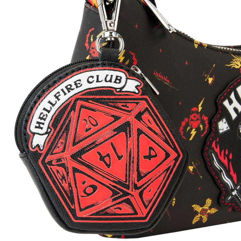 Stranger Things - Hellfire Club Crossbody Bag with Coin Purse