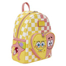SpongeBob Squarepants – SpongeBob & Patrick Star Checkered Mini Backpack