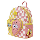SpongeBob Squarepants – SpongeBob & Patrick Star Checkered Mini Backpack