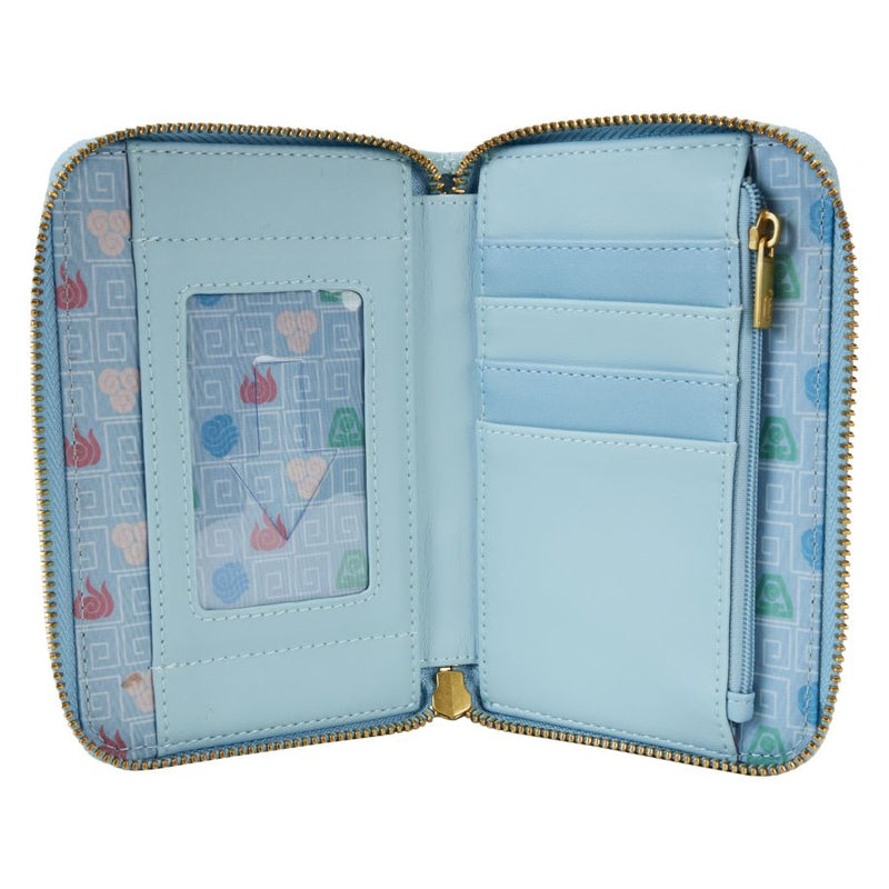 Avatar The Last Airbender - Aang, Appa & Momo Zip Around Wallet