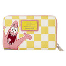 SpongeBob SquarePants – SpongeBob & Patrick Star Checkered Zip Around Wallet