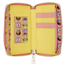 SpongeBob SquarePants – SpongeBob & Patrick Star Checkered Zip Around Wallet