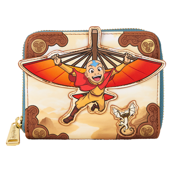 Avatar: The Last Airbender - Aang Gliding Zip Around Wallet