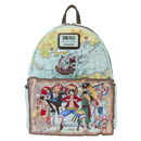 One Piece - Luffy & Gang Map Mini Backpack