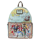 One Piece - Luffy & Gang Map Mini Backpack