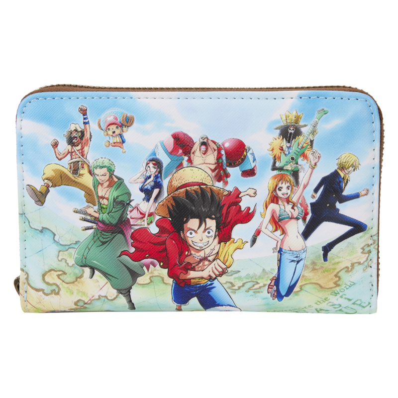 One Piece - Luffy & Gang Zip Around Wallet