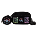 Pokemon - Neon Sign Sling Bag and Coin Purse Set