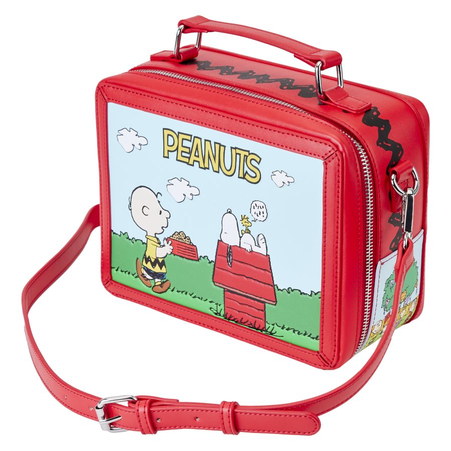 Sac à bandoulière Loungefly Peanuts Charlie Brown sous licence officielle