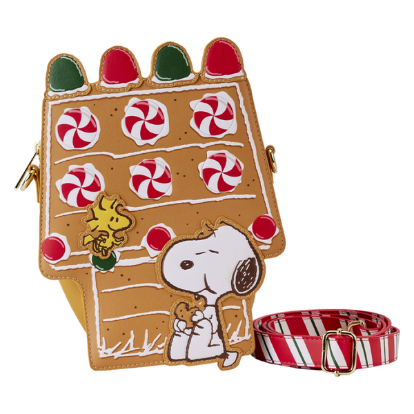 Peanuts - Snoopy Gingerbread House Scented Crossbody Bag