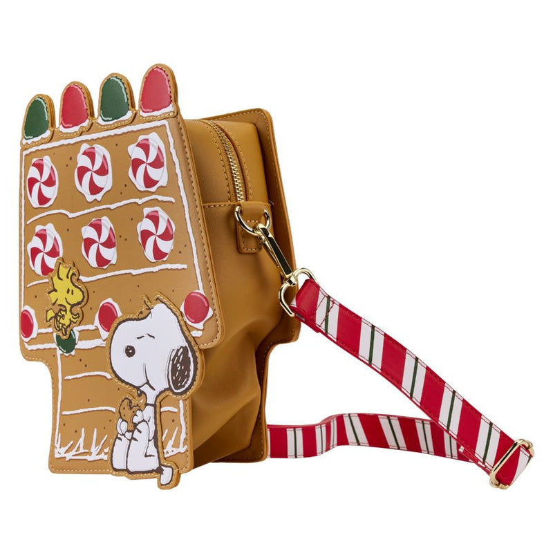 Peanuts - Snoopy Gingerbread House Scented Crossbody Bag