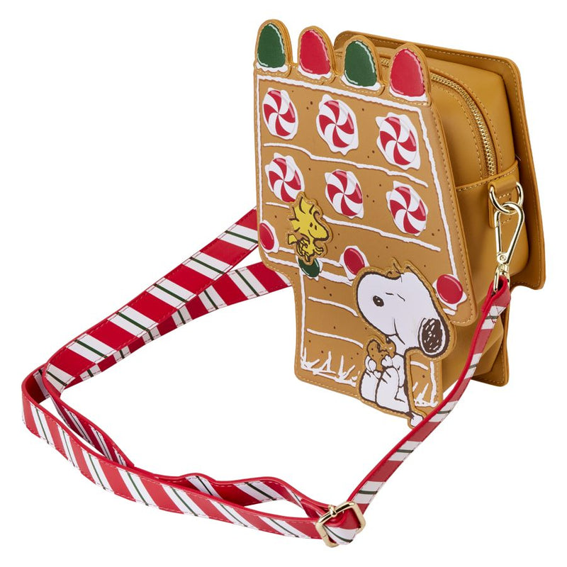 Peanuts - Snoopy Gingerbread House Scented Crossbody Bag