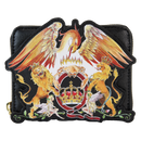 Queen - Logo Crest Zip Around Wallet