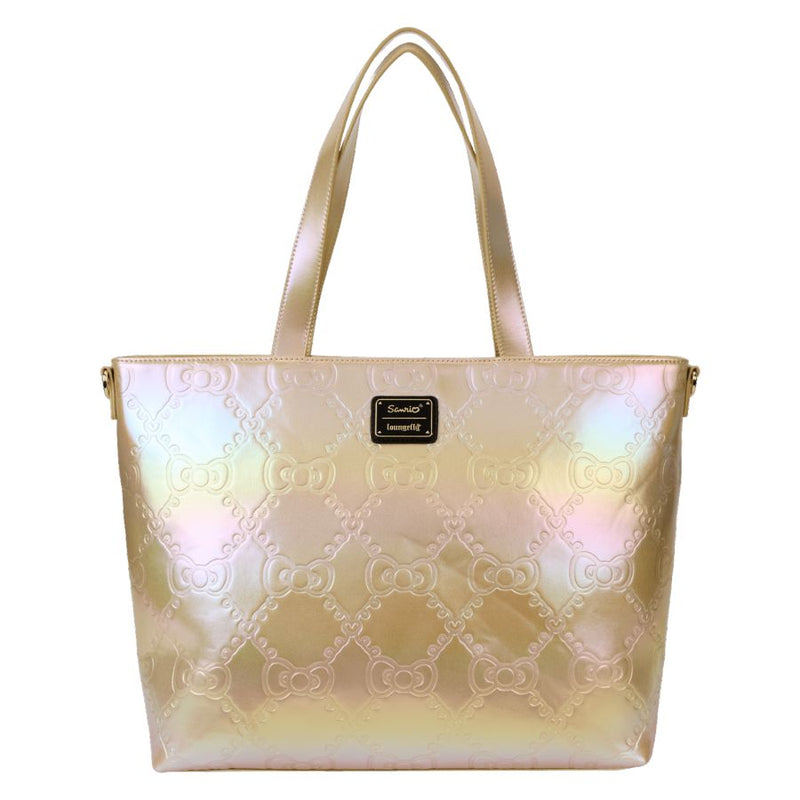 Sanrio - 50th Anniversary Metallic Gold Tote Bag with Coin Purse