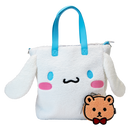 Sanrio - Cinnamoroll Sherpa Tote Bag with Coin Purse