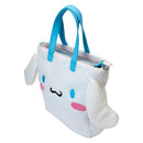 Sanrio - Cinnamoroll Sherpa Tote Bag with Coin Purse