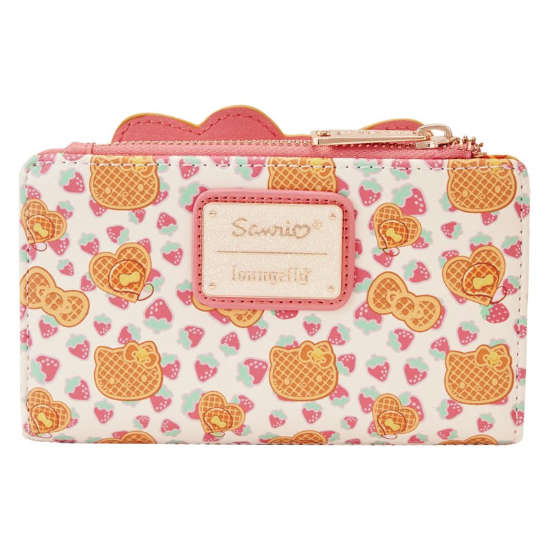 Hello Kitty - Breakfast Waffle Flap Wallet Purse