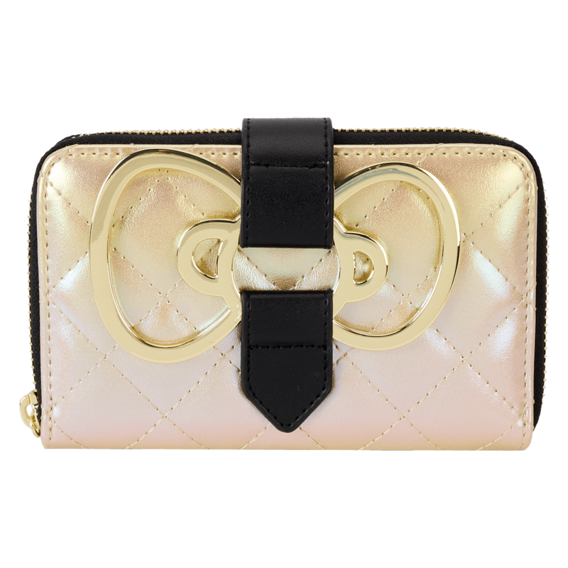 Sanrio - 50th Anniversary Metallic Gold Zip Around Wallet