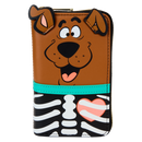 Scooby-Doo - Scooby-Doo Skeleton Cosplay Glow Zip Around Wallet