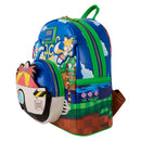 Sonic the Hedgehog - Green Hill Zone Light Up Mini Backpack
