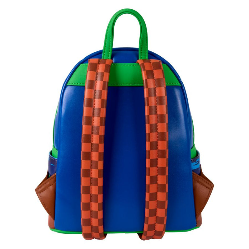 Sonic the Hedgehog - Green Hill Zone Light Up Mini Backpack