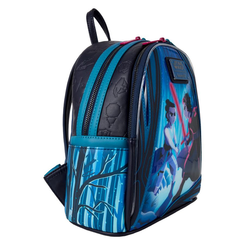 Star Wars: The Force Awakens - Rey & Kylo Ren Light Up Mini Backpack