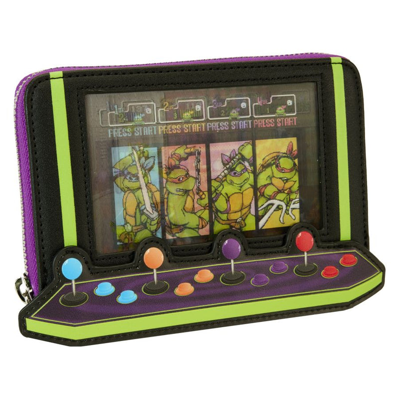 Teenage Mutant Ninja Turtles - Vintage Arcade Zip Around Wallet