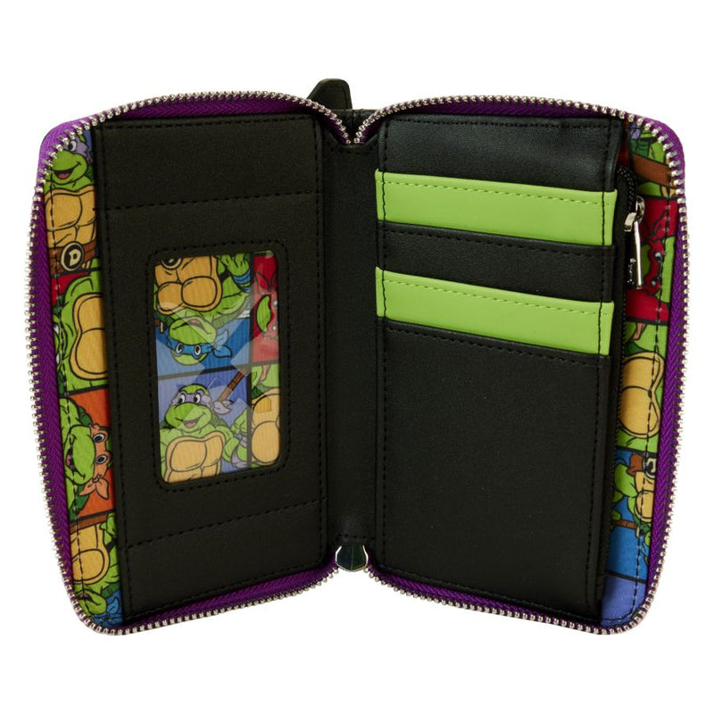 Teenage Mutant Ninja Turtles - Vintage Arcade Zip Around Wallet