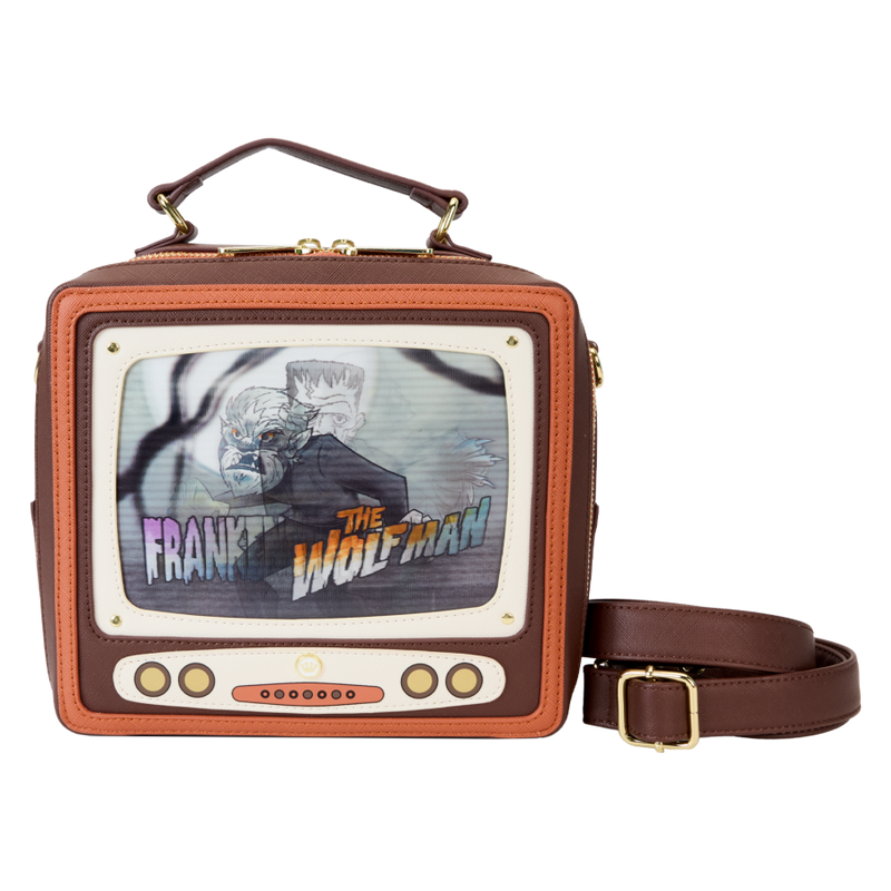 Universal Monsters - Vintage TV Triple Lenticular Crossbody Bag