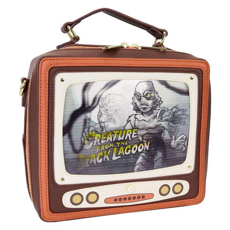 Universal Monsters - Vintage TV Triple Lenticular Crossbody Bag