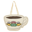 Friends - Central Perk Large Canvas Tote Bag