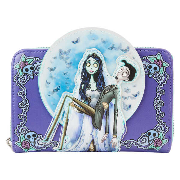 Corpse Bride - Moon Zip Around Wallet Purse