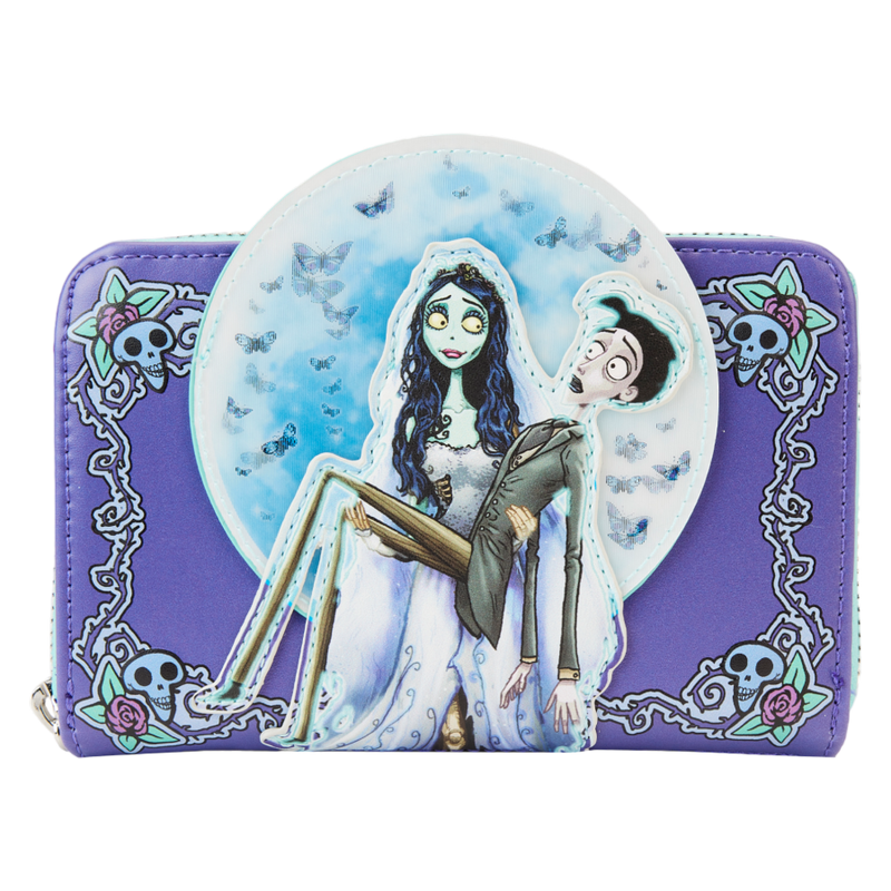 Corpse Bride - Moon Zip Around Wallet Purse