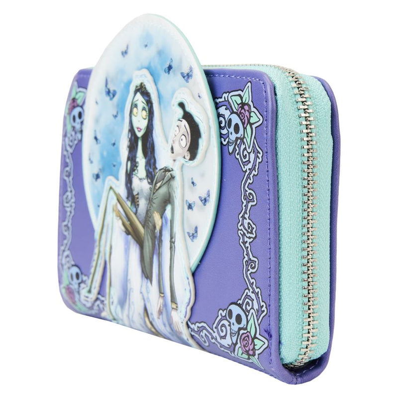 Corpse Bride - Moon Zip Around Wallet Purse