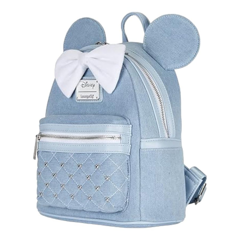 Disney - Minnie Mouse Denim Mini Backpack [RS]