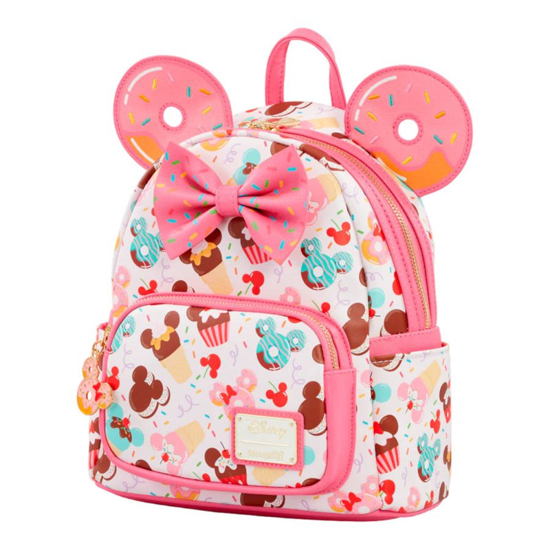 Disney - Minnie Cupcakes & Donuts Print Mini Backpack [RS]
