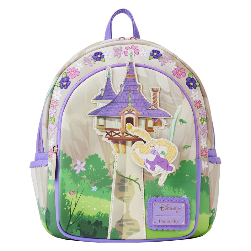 Tangled - Rapunzel Swinging from Tower Mini Backpack