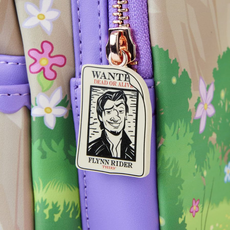 Tangled - Rapunzel Swinging from Tower Mini Backpack