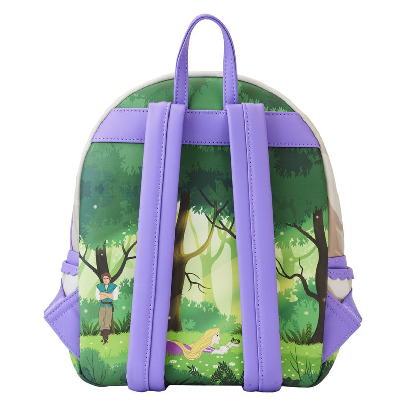 Tangled - Rapunzel Swinging from Tower Mini Backpack