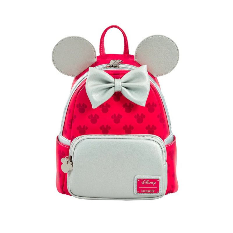 Disney - Minnie Mouse (Red & Silver) Mini Backpack [RS]