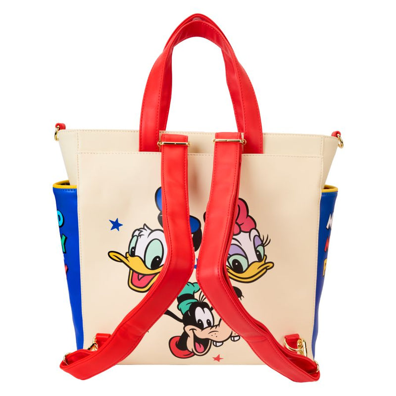 Disney - Mickey & Friends Convertible Backpack & Tote Bag