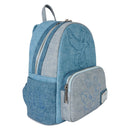 Disney - Dogs & Cats Faux Denim Mini Backpack