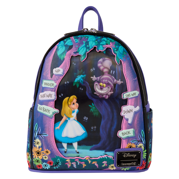 Alice in Wonderland - Alice & Cheshire Cat Mini Backpack