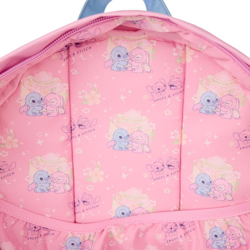 Lilo & Stitch - Stich & Angel Nylon Full-Size Backpack