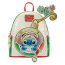 Lilo & Stitch - Stitch & Scrump Iridescent Holiday Ornament Mini Backpack