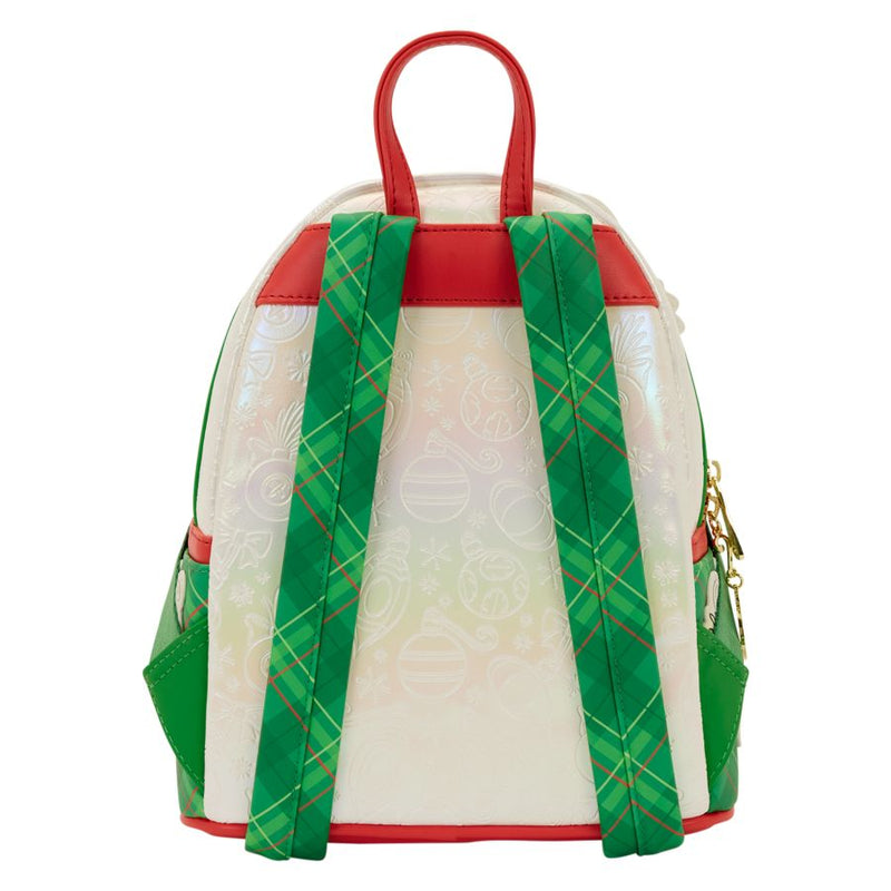 Lilo & Stitch - Stitch & Scrump Iridescent Holiday Ornament Mini Backpack