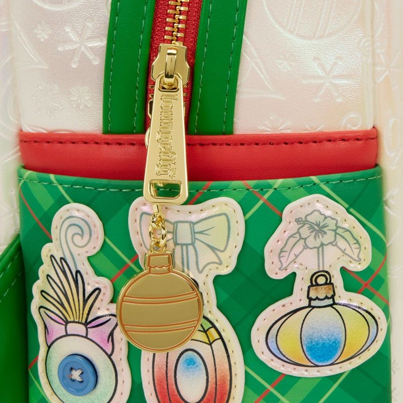 Lilo & Stitch - Stitch & Scrump Iridescent Holiday Ornament Mini Backpack