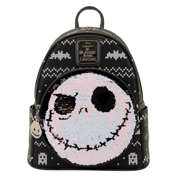 The Nightmare before Christmas - Jack Skellington Reversible Sequins Mini Backpack
