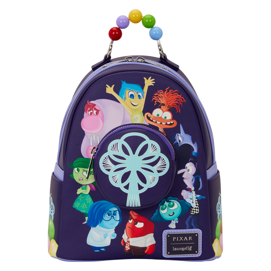 Back Pac Kin Inside Out Inside Out 2 - Emotions Per-sonified Mini Backpack (Light Up)