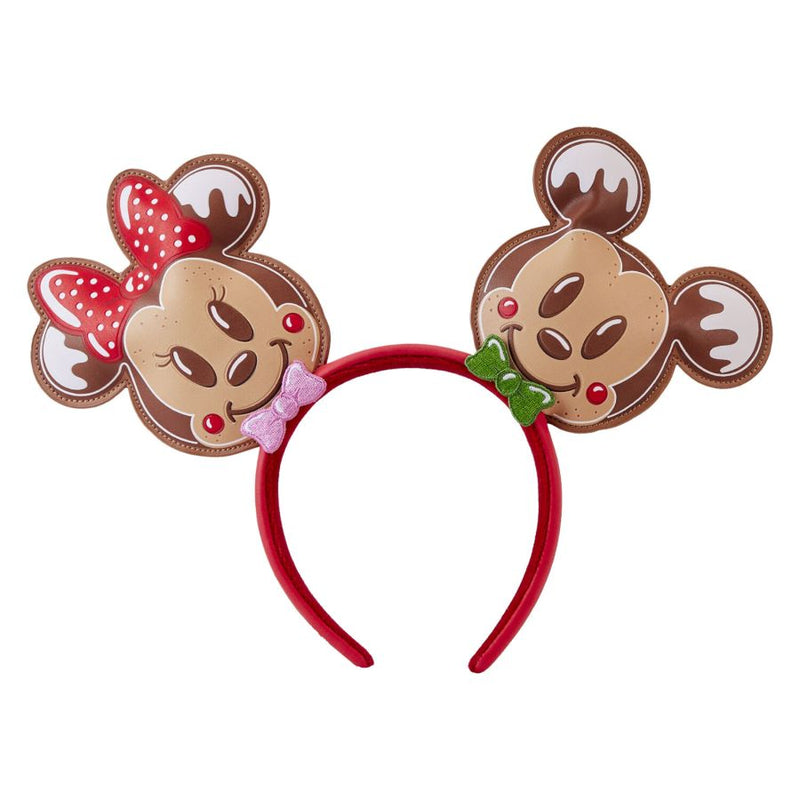 Disney - Mickey & Friends Gingerbread Cookie All-Over Print Mini Backpack With Ear Headband